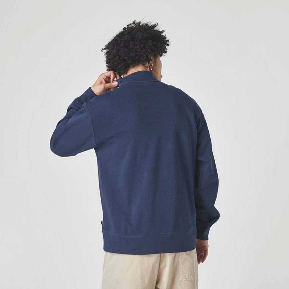 Nike SB Court Half Zip Sweatshirt - Blue | The Sole Supplier