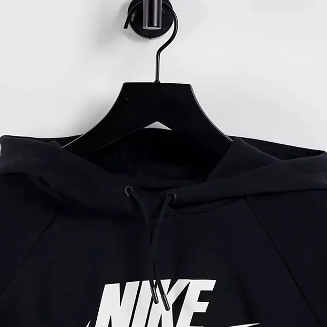 Nike Swoosh Crop Hoodie Where To Buy CJ6327 010 The Sole Supplier