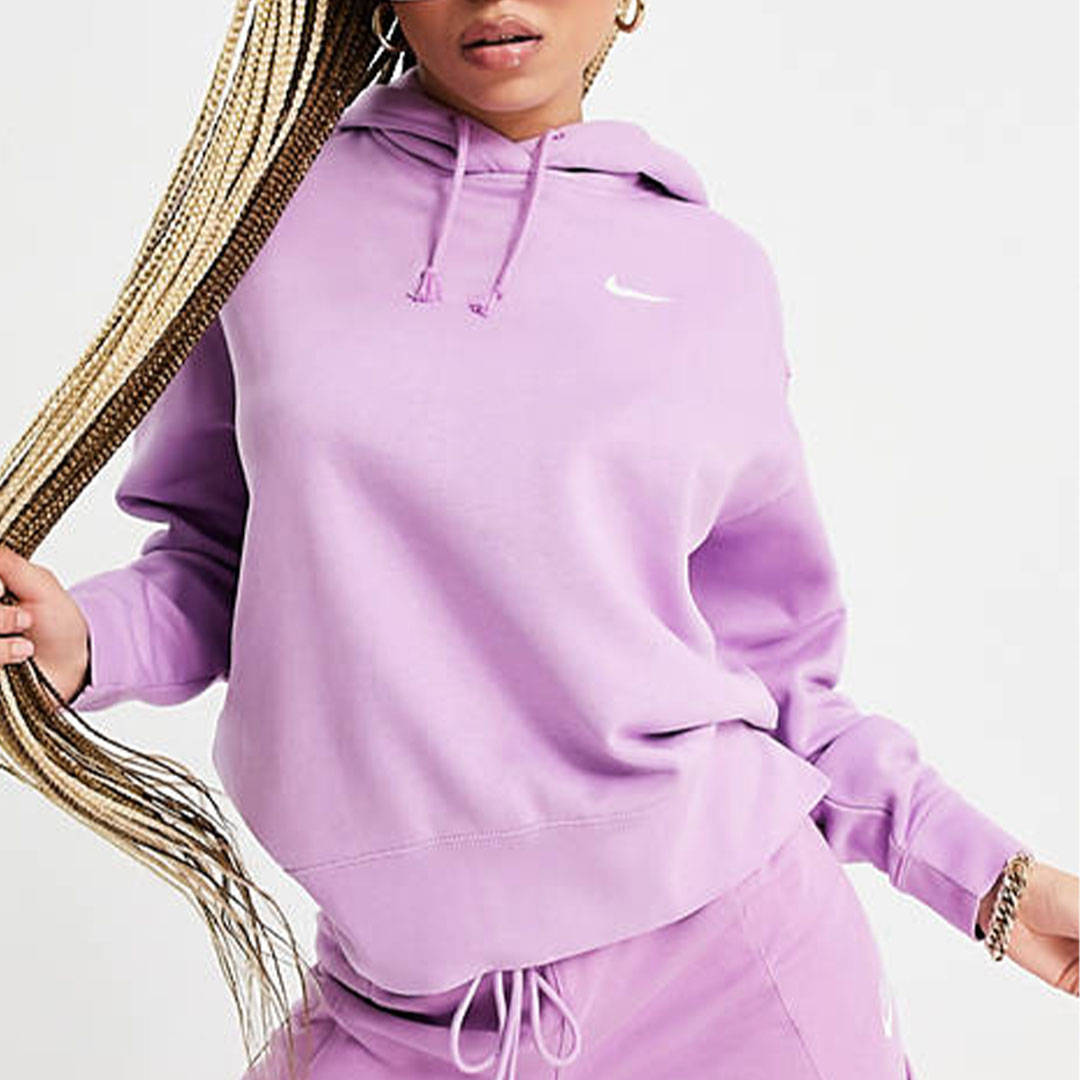 nike violet hoodie