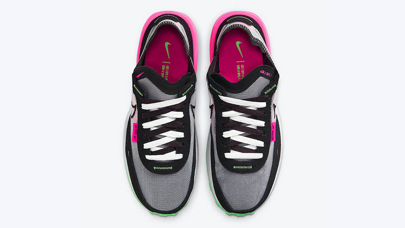 Nike Waffle One Black Green Pink Where To Buy DM8143-100