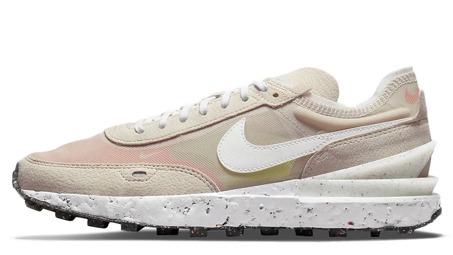 nike waffle one crater revival trainers in stone