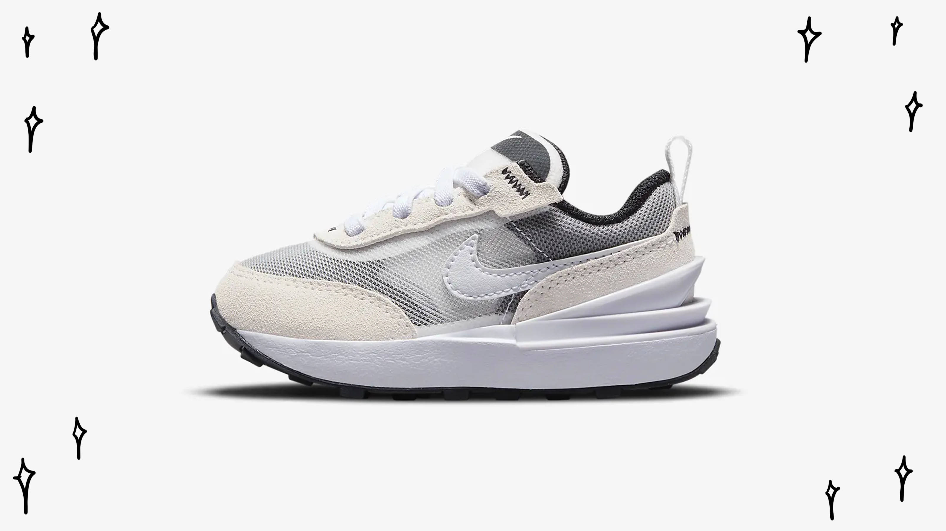 Nike Waffle One Summit White Black