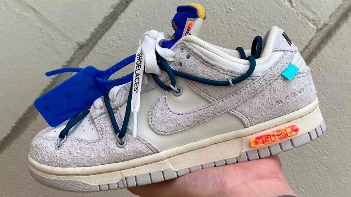 Luxury Details Feature on the Off-White x Nike Dunk Low 