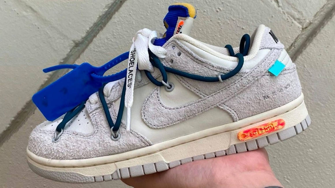 Luxury Details Feature on the Off-White x Nike Dunk Low "THE 50" 16/50
