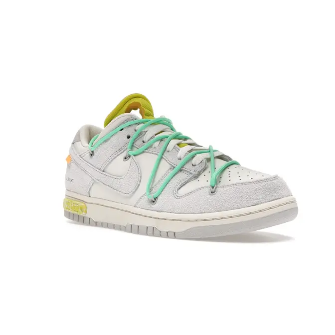 Off-White x Nike Dunk Low White Grey Lot 14 | Where To Buy | DJ0950-106 ...