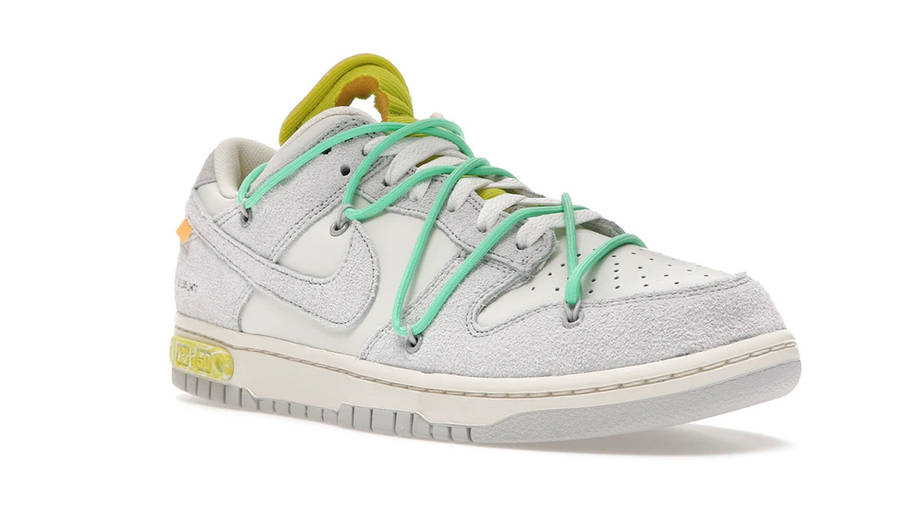 Off-White x Nike Dunk Low White Grey Lot 14 | Where To Buy | DJ0950-106 ...