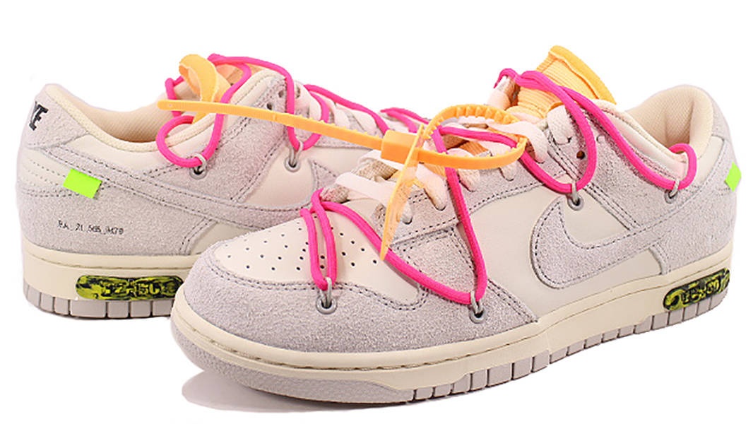 小松菜奈OFF-WHITE × NIKE DUNK LOW ロッドNo.17 靴