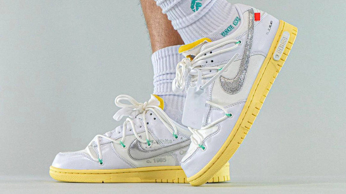 Get Up Close With the Rarest Off-White x Nike Dunk Low "THE 50" | The