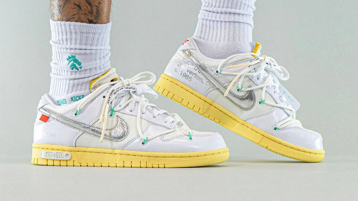 Get Up Close With the Rarest Off-White x Nike Dunk Low 