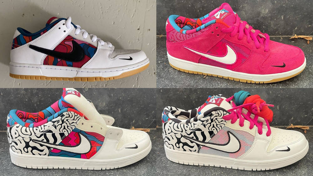Image via w03i Parra x Nike SB Dunk Low Sample