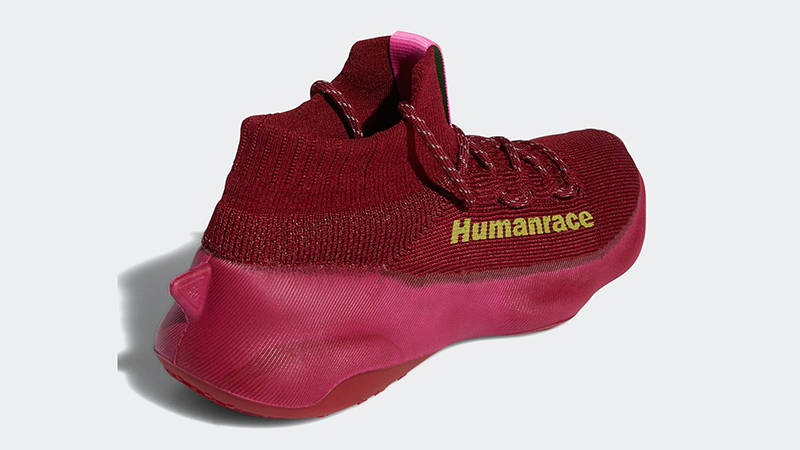 Pharrell Williams x adidas Humanrace Sichona Burgundy GW4879 Back