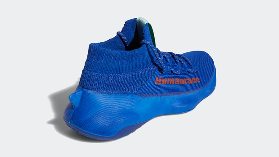 Pharrell x adidas Humanrace Sichona Royal Blue GW4880 Back