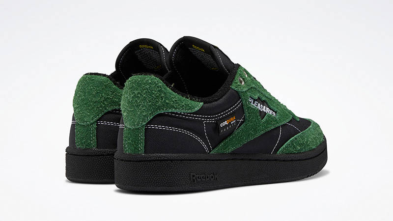 Pleasures x Reebok Club C Black Pine Green GW2644 back
