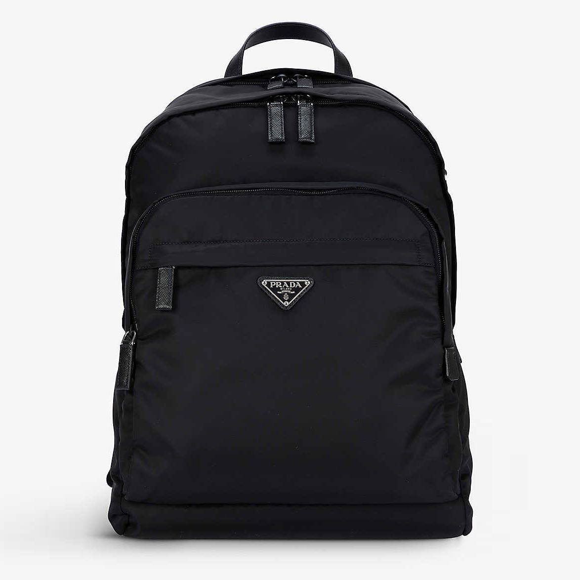 Prada Montagna Nylon Top-Handle Backpack