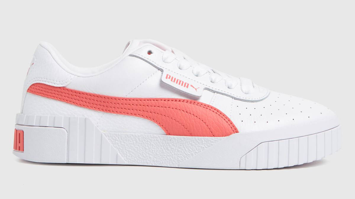 PUMA Cali White Pink