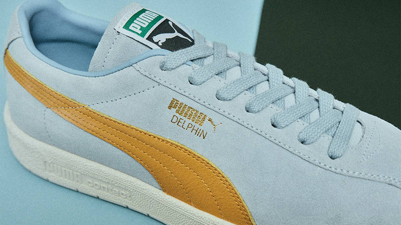 PUMA Delphin Blue Closeup