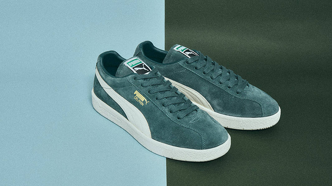 PUMA Delphin Green Front