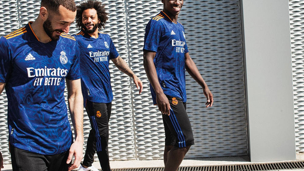 Image via adidas adidas x Real Madrid Set Their Sights on Victory With This 2021/22 Away Kit