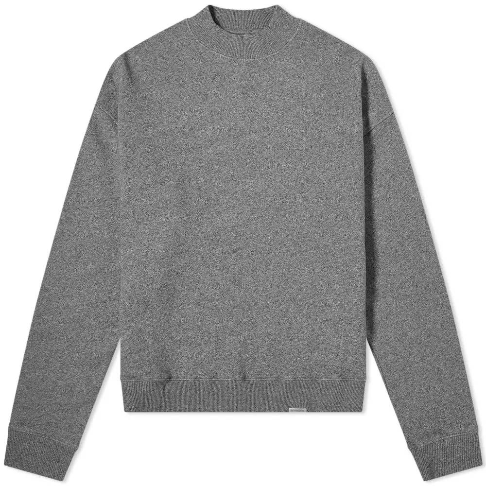 Represent Blank Crew Sweatshirt Grey Melange