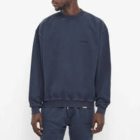 Represent Blank Crew Sweatshirt Vintage Blue