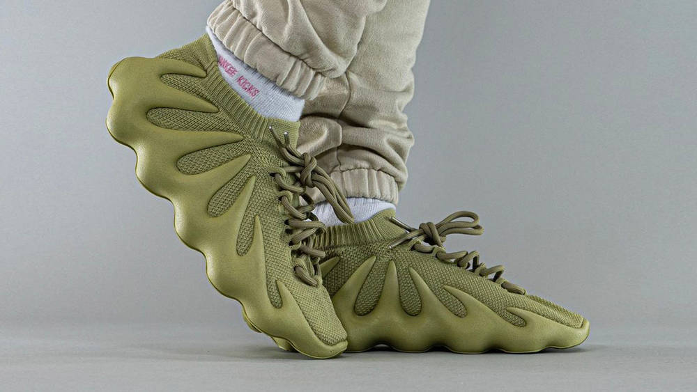 Image via yankeekicks The Most Anticipated Sneaker Releases of 2022 = Yeezy 450 "Resin"