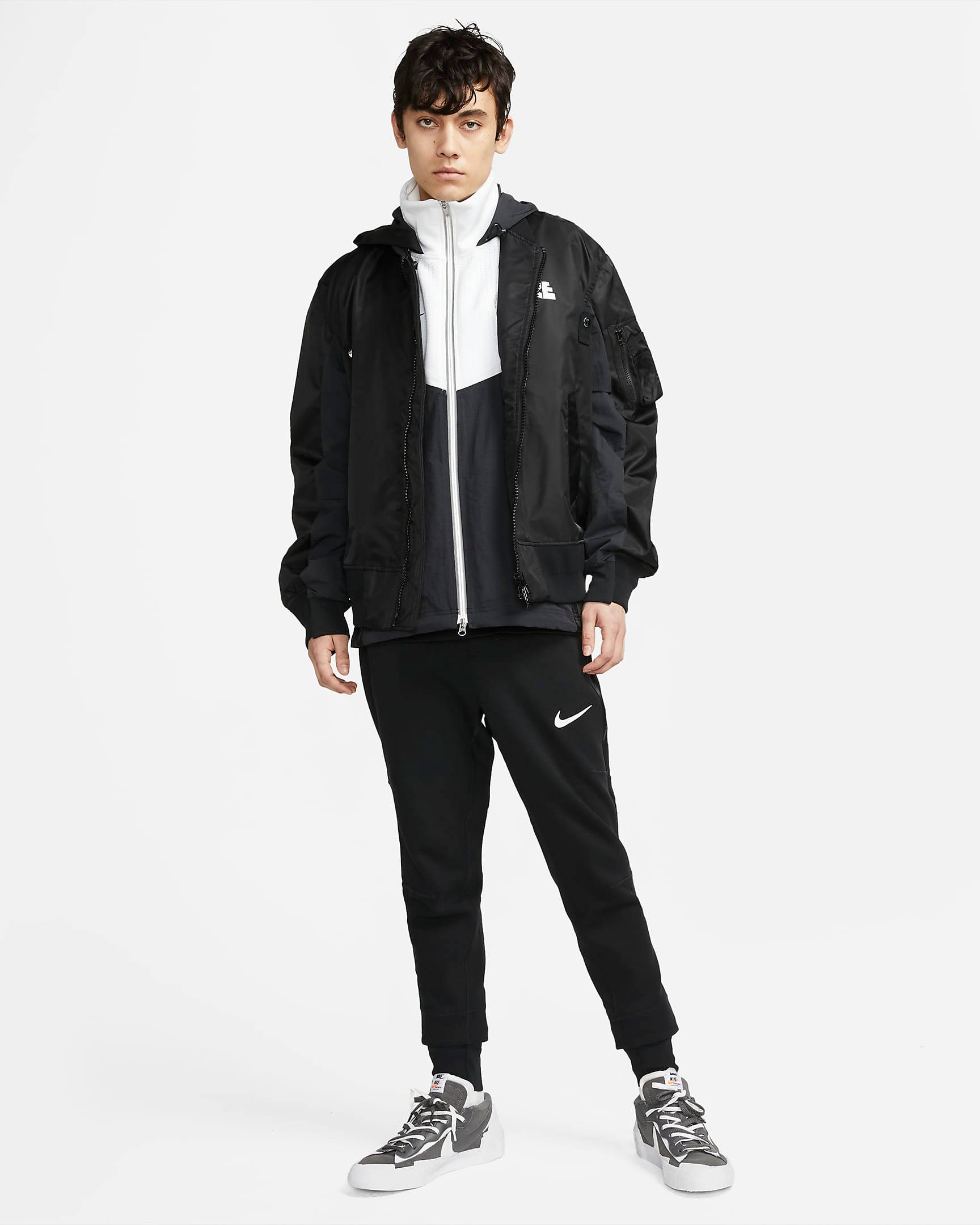sacai x Nike Jacket | Where To Buy | CV5732-010