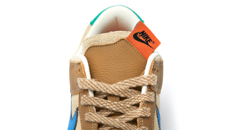 Size x Nike Dunk Low Closeup
