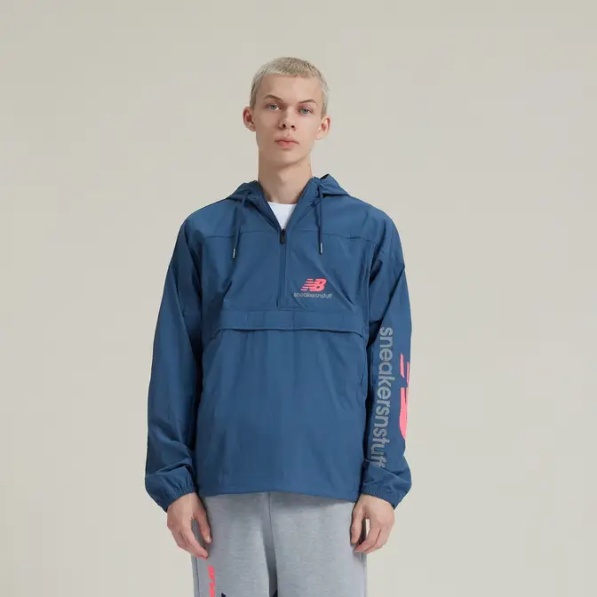 SNS x New Balance Rain Half Zip Anorak | Where To Buy | MT11603