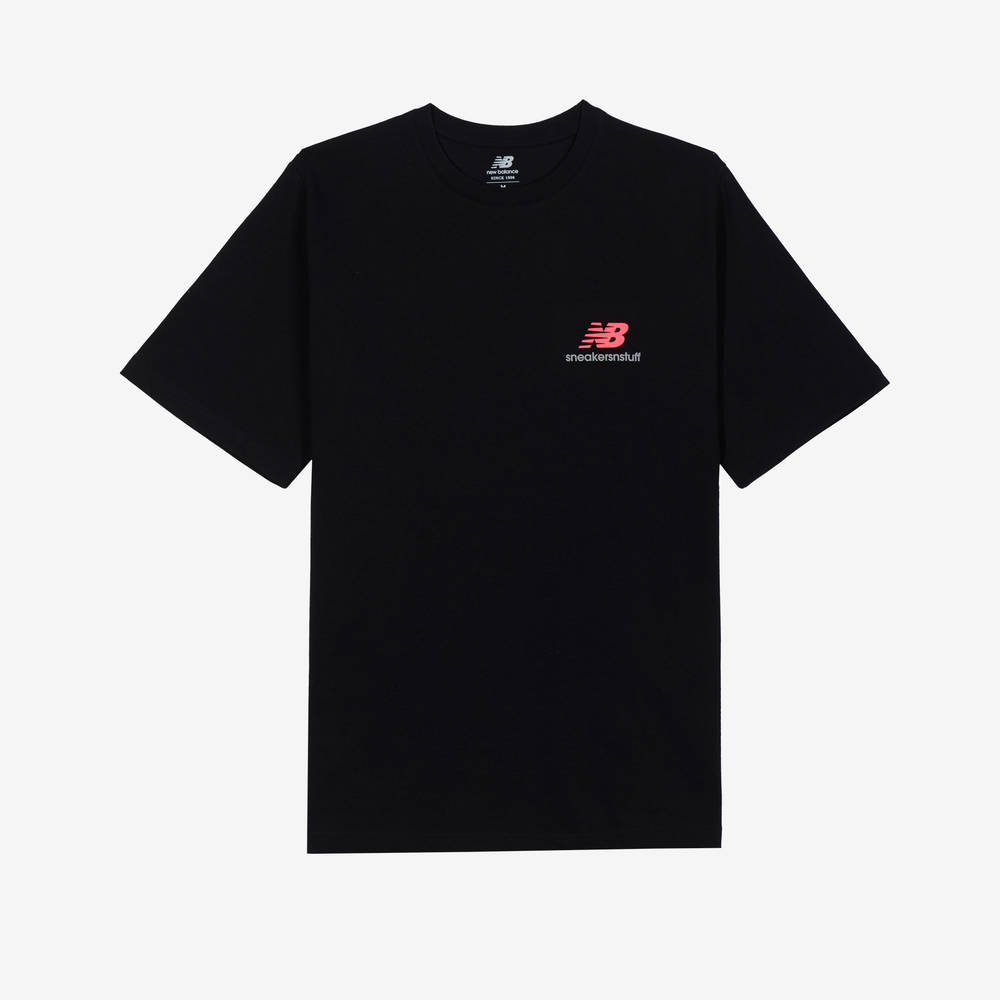 SNS x New Balance Short-Sleeve Graphic T-Shirt - Black | The Sole Supplier