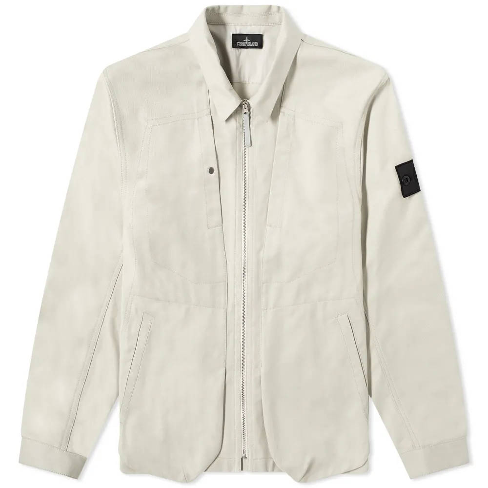 Stone island moleskin on sale overshirt