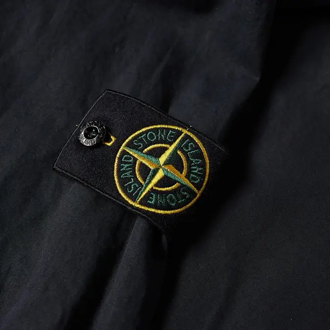 Stone Island Zip Pocket Garment Dyed Overshirt | Where To Buy ...