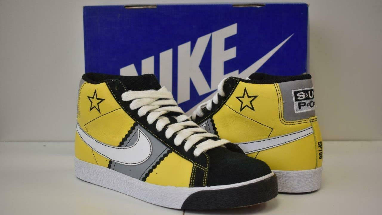 sub pop record x nike blazer