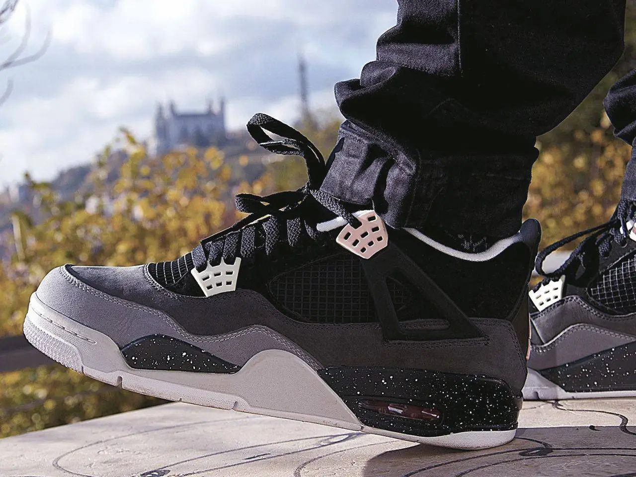 KAWS x Air Jordan 4 Black - Sneakers ER