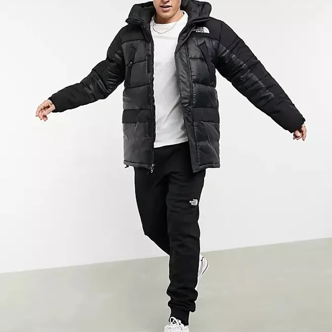 North face himalayan jacket on sale black