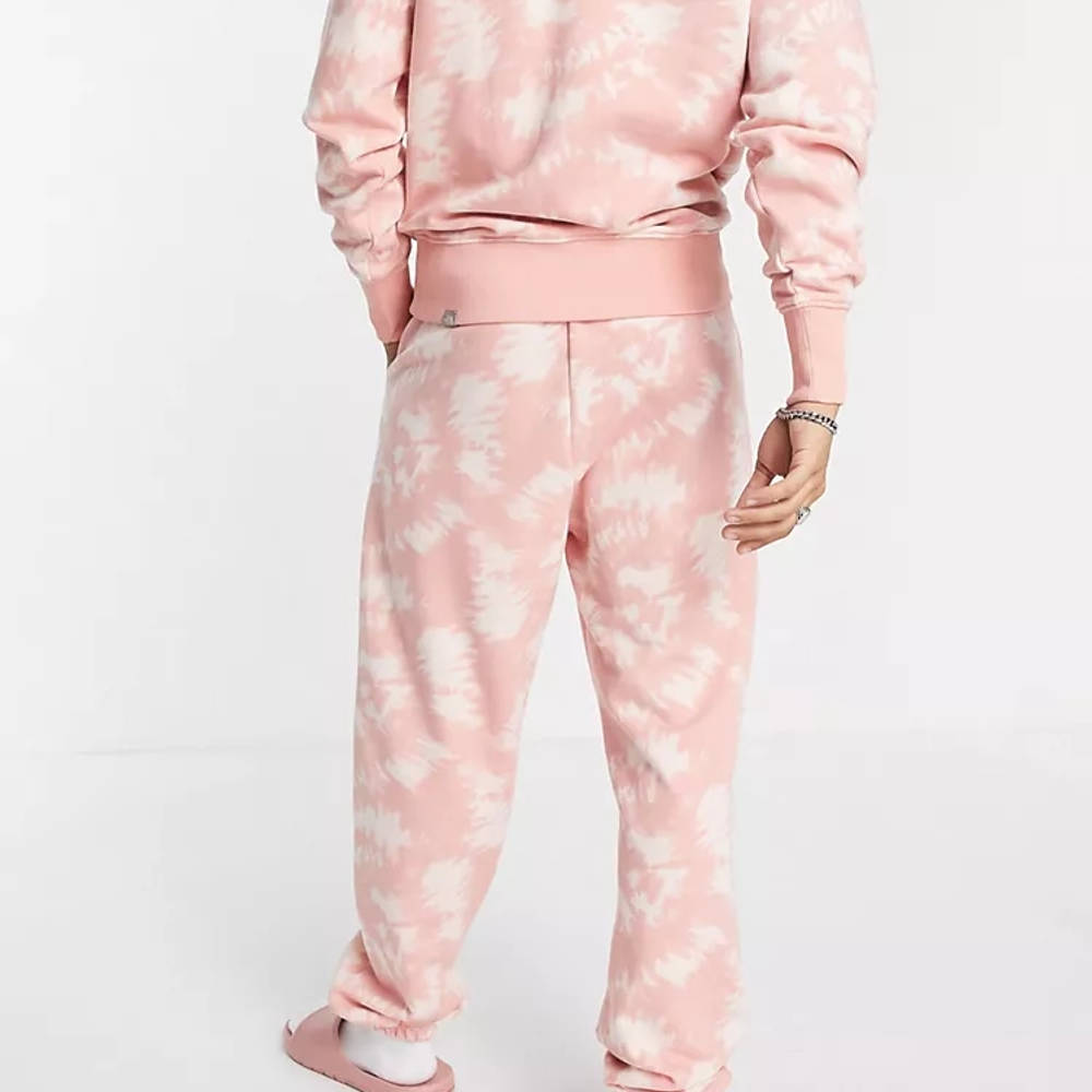 The north face oversized essential hoodie in tie dye Clearance