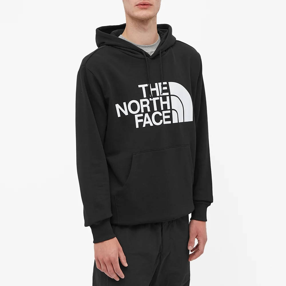 The North Face Standard Popover Hoodie Black The Sole Supplier