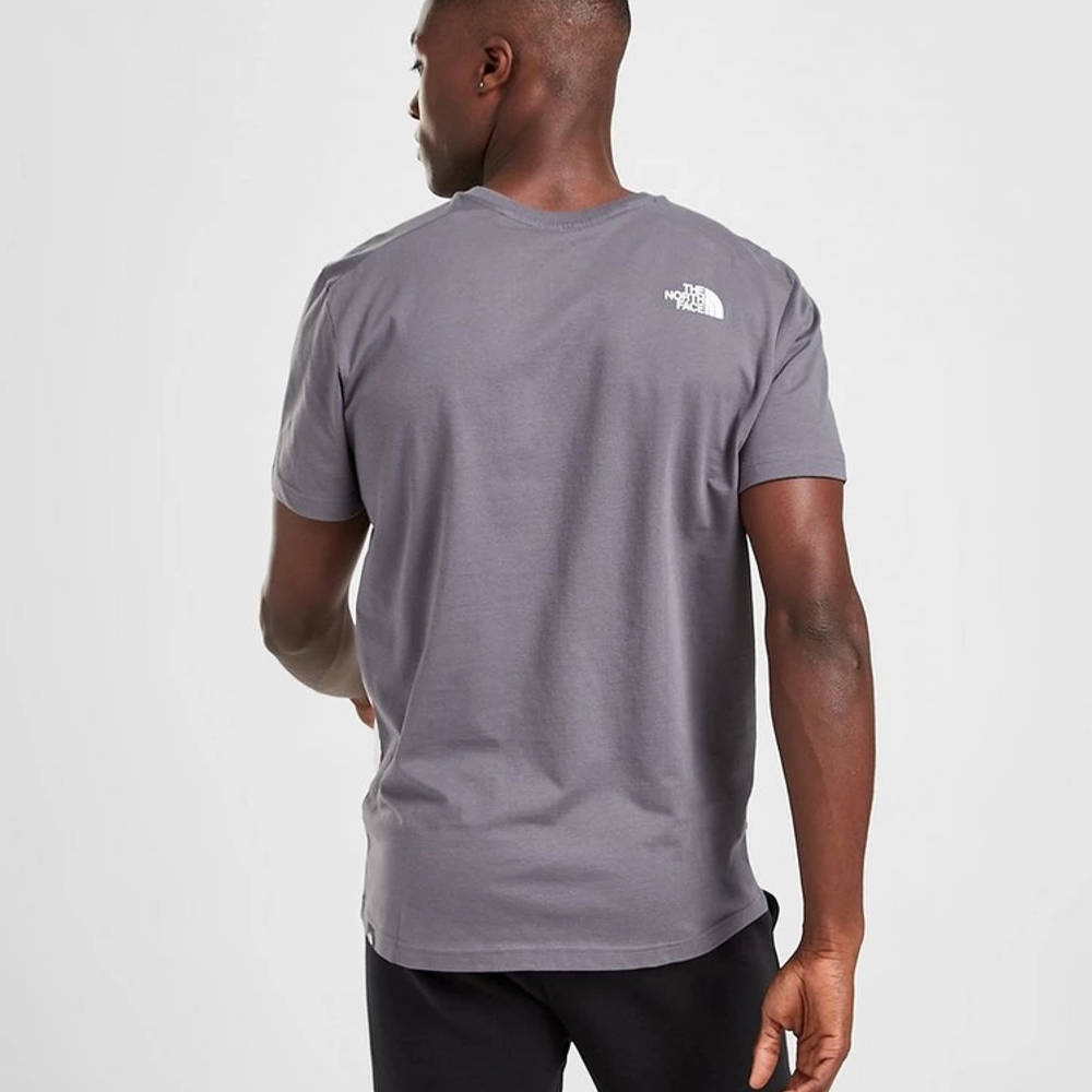 north face woven colour block t shirt