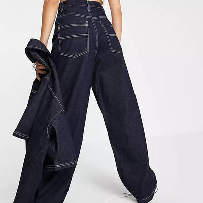 Topshop Co-Ord Baggy Jeans
