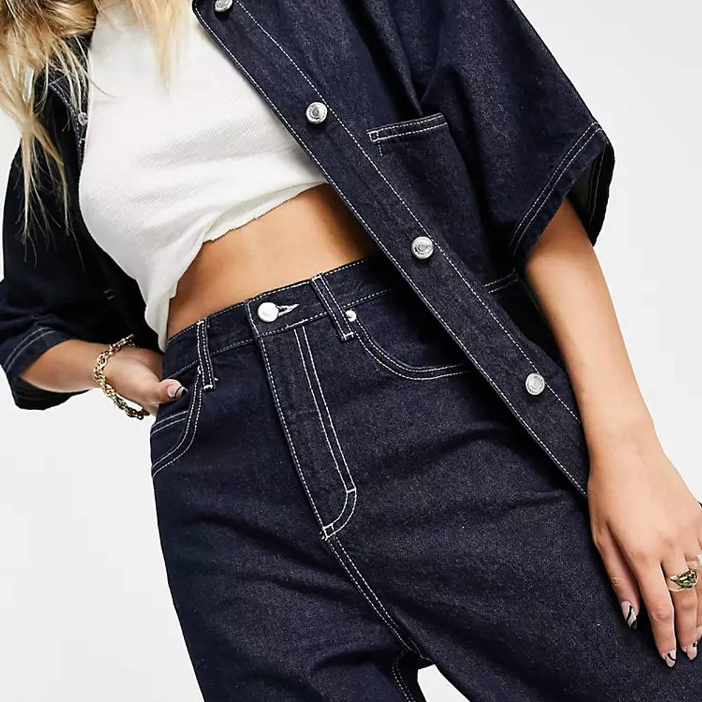 Topshop Co-Ord Baggy Jeans