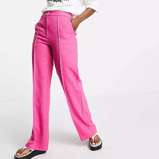 Topshop Straight Tailored Trouser
