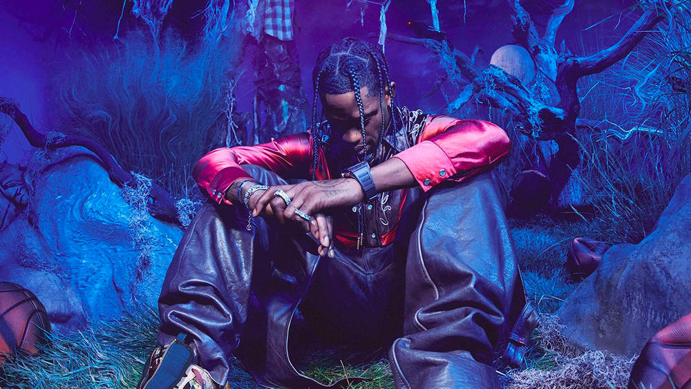 Image via Nike Travis Scott Flaunts The Never-Before-Seen Nike Air Trainer 1 Mid "Cactus Jack"