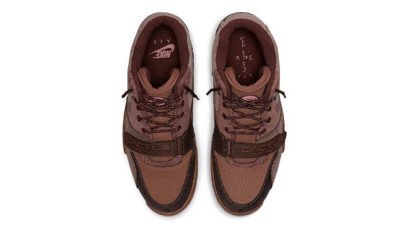 Travis Scott x Nike Air Trainer 1 Mid Cactus Jack Brown Middle