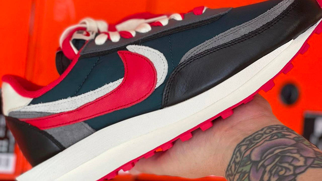 UNDERCOVER x sacai x Nike LDWaffle Midnight Spruce