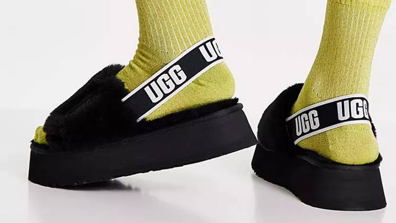 UGG Disco Slide Black
