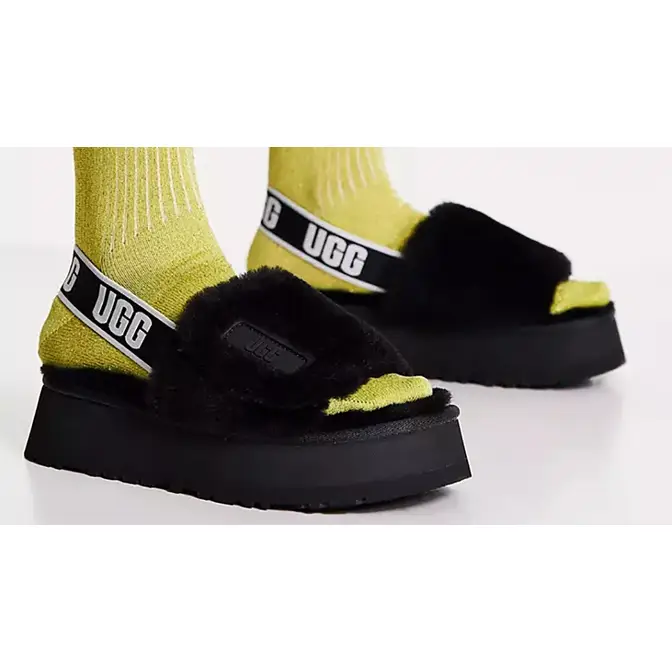 Ugg disco slide online black