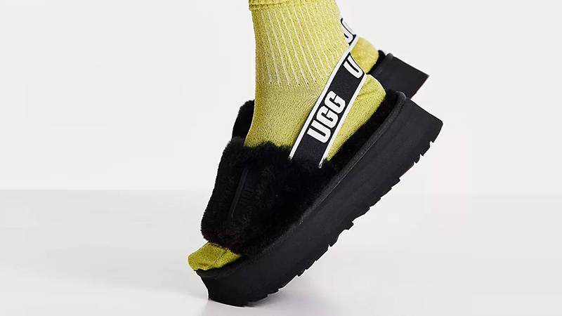 UGG Disco Slide Black