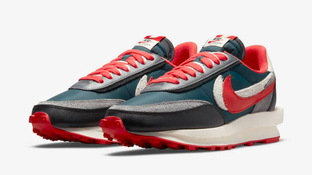UNDERCOVER x sacai x Nike LDWaffle University Red Front