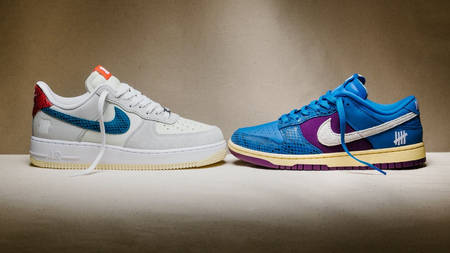 Luxury Fabrics Define the UNDEFEATED x Nike "Dunk Vs AF1 5 On It" Pack