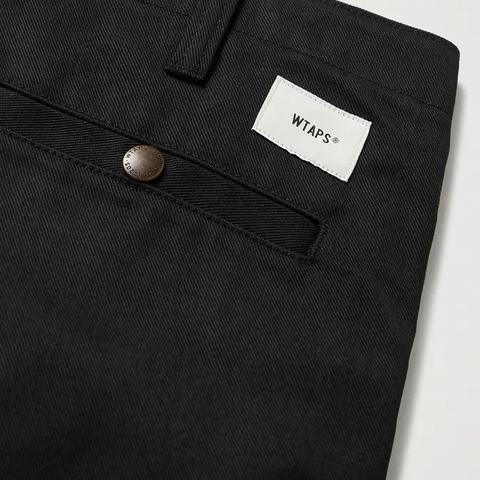 WTAPS Gorilla Twill Trousers Black Detail 2