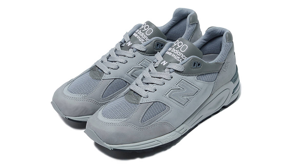 wtaps x new balance 990v2 grey